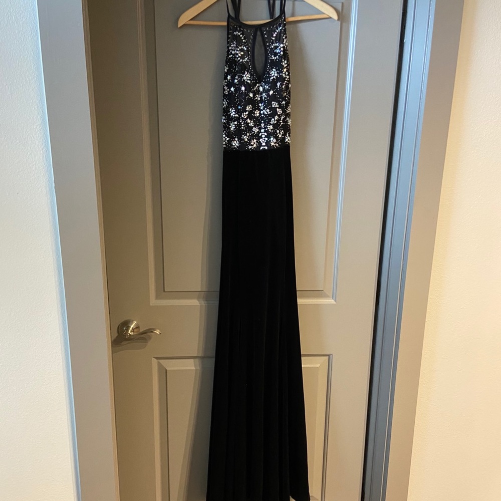 Black Velvet Dress